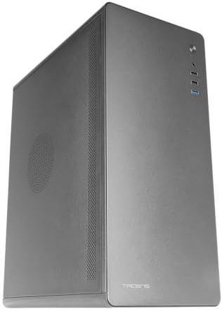 Tacens - 2ensis - PC-behuizing - Zwart - Volledig Metaal - Minimalistisch Ontwerp