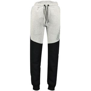 Geographical Norway Moriarty Heren Moriarty Joggingbroek voor heren, comfortabel, zacht, katoen, herfst, winter, lente, zomer (zwart lichtgrijs L), zwart, lichtgrijs, L