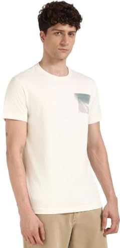 Calvin Klein Jeans - Soft Box Monogram TEE J30J327092 - T-shirt - Blanc (Antique White)