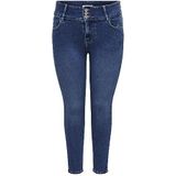 ONLY CARMAKOMA CARANNA HW Skinny ANK DNM ANA, blauw (medium blue denim), 54W x 32L