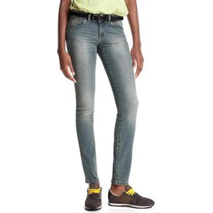 ESPRIT Dames Jeans Normale tailleband, G1702, blauw (883 Light Vintage), 28W x 34L