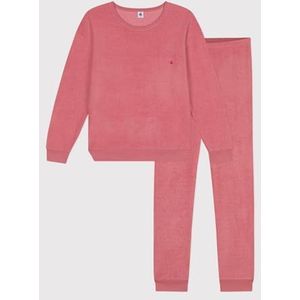 Petit Bateau Damespyjama met lange mouwen Rosewood L, Rozenhout, L
