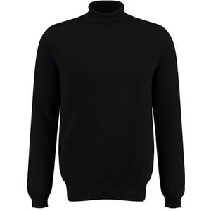 KEYLARGO Heren Klaward Turtle Pullover, zwart (1100), 3XL