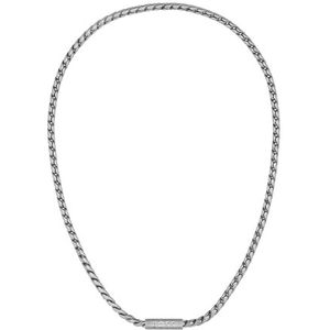 BOSS - Doran - Heren Ketting - Zilver - Roestvrij Staal - 558 mm
