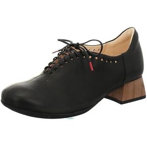 Think! Delicia chroomvrij gelooid duurzaam uitneembaar voetbed pumps, 0000 zwart., 40 EU