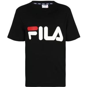 FILA Unisex BAIA MARE Classic Logo T-shirt, zwart, 98/104, zwart, 98/104 cm