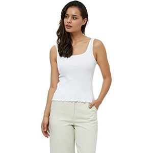 Peppercorn Dharma GOTS Vierkante Top | Witte Dames Tops | Lente Dames Tops | Maat XL