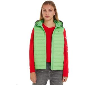 Tommy Hilfiger Vesten voor dames, Groen (Lente Lime), S