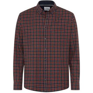 Style Daniel C Mooi herenoverhemd, 46 Burned Red, M