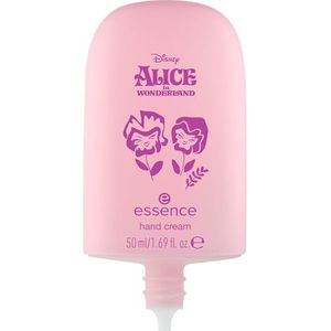 essence Disney Alice in Wonderland handcrème, hydraterend, verzachtend, verzorgend, doorzichtig (50ml)