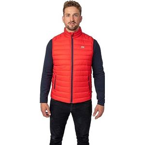 Mac in a Sac Heren Alpine Gilet Down Vest - rood - XS