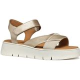 Geox - Dandra Sandalen - Parelmoer - Synthetisch - Dames