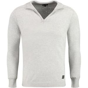 KEY LARGO Heren Pullover Agency Troyer, Silver Mel. (1108), 3XL