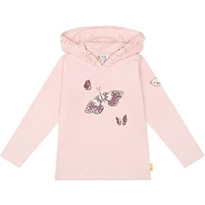 Steiff Mini Enchanted Forest sweatshirt voor meisjes, Zilver Roze, 116 cm