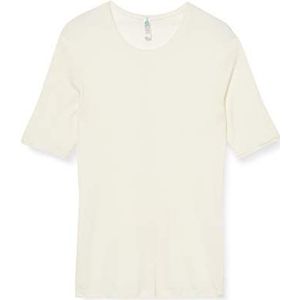 Palmers Modern damesshirt met korte mouwen, zijdeachtig thermisch ondergoed, wit (offwhite 141), L