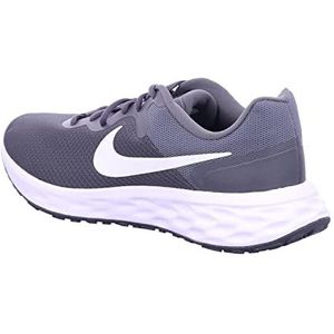 Nike Revolution 6 Hardloopschoenen voor heren, Iron Grey White Smoke Grey Black, 42 EU