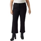 VERO MODA CURVE Slim Fit Broek Zwart