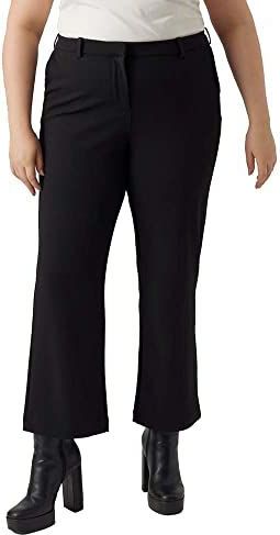 VERO MODA CURVE Slim Fit Broek Zwart