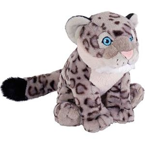 Wild Republic Cuddlekins Eco Snow Leopard Cub, gevuld dier, 30,5 cm, pluche speelgoed, vulling is gesponnen gerecyclede waterflessen, milieuvriendelijk