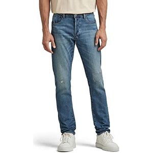 G-Star Raw 3301 Slim Fit Jeans heren, Blauw (Antiek Vervagen Blauw Opaal Restored B767-d359), 27W / 30L