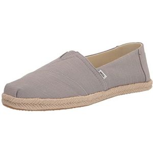 TOMS Heren Alpargata Rope Loafer Flat, Drizzle Grijs, 38.5 EU