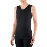 FALKE Dames Warm Comfort Fit Tank Top - Sport Performance Stof, Zwart (Zwart 3000), XS, 1 Stuk