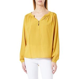 Q/S designed by - s.Oliver Dames 50.2.51.10.100.2117727 Shirt, Geel, 38