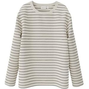 NAME IT Jongens Nkmnatrias Ls Heavy Jersey Loose Top Pb shirt met lange mouwen, Jet Stream, 116