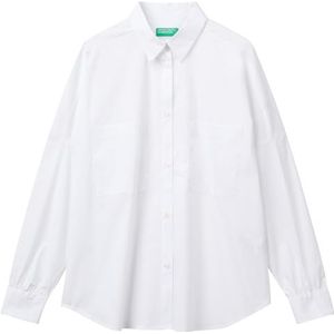 United Colors of Benetton Overhem, Wit, L