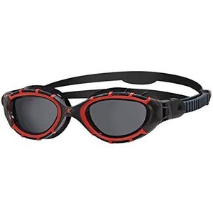 Zoggs Predator Flex Gepolariseerde zwembril, uniseks, volwassenen, rood, L