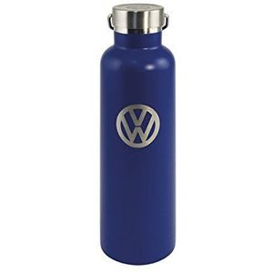 BRISA VW Collection Volkswagen Roestvrij staal Thermische Drinkfles, warm/koud, 735ml – Blauw