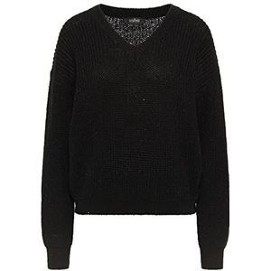 usha BLACK LABEL Pullover dames 15320184, zwart, M/L