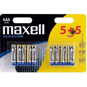 Maxell Alkaline AAA - LR03 10 pak | 790254 | 1.5V | LR03