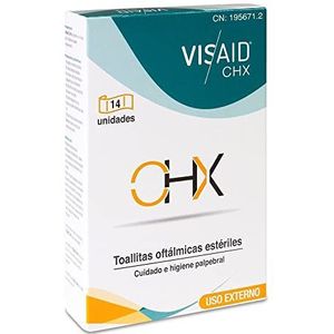 VISAID CHX Steril vochtige doeken, 14 stuks, standaard, uniek