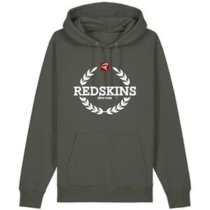 REDSKINS Slip-on sweatshirt voor heren, XXL, kaki, ontspannen, Groen, XXL