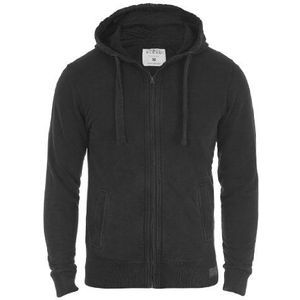 Blend Heren Hooded Long - regular Sweater - zwart - XXL