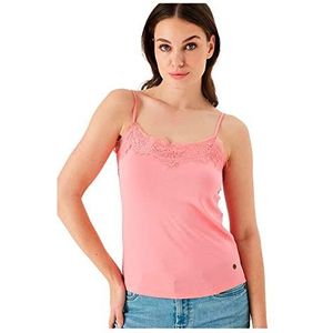 Garcia Dames singlet bandershirt/Cami Shirt, Sunrise pink, XXL, Sunrise Pink, XXL