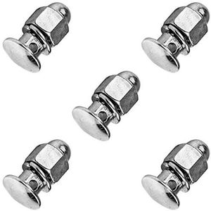 Cyclingcolors Uniseks kabelklem voor volwassenen, zilver, 8 mm