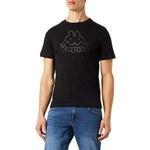 Kappa Cremy T-shirt voor heren, zwart
