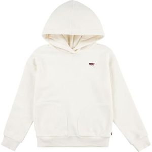 Levi's Lvg-Batwing Chest Hit Hoodie voor babymeisjes, Levi's Zilverreiger, 12 Years
