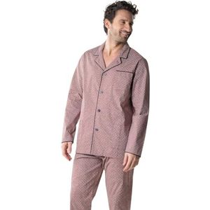 Eminence Lange open pyjama, Marineblauw/Laag Grijs Blauw, XXL
