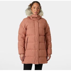 Helly Hansen W Blossom Puffy Parka Parka Dames, 084 CEDERHOUT, XS