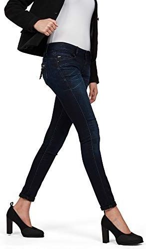 G-STAR RAW - 60883-6131-071 - Skinny Jeans - Blauw - Medium Tailleband