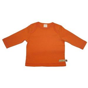 loud + proud 130 Unisex shirt met lange mouwen 74/80 Arancione (Orange (Orange))