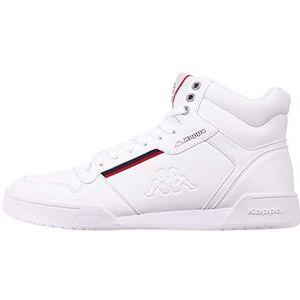 Kappa heren mangan sneakers, Wit Wit Wit 242764 1020, 49 EU