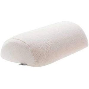 TEMPUR Universeel kussen 50 x 20 x 10 cm, halfrond traagschuim steunkussen voor drukverlaging op armen, benen, nek en lendenen