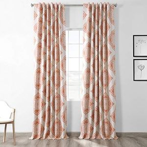 HPD Half Price Drapes BOCH-KC27-84 verduistering kamer gordijn (1 paneel), 50 X 84, Henna