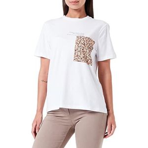 Taifun T-shirt voor dames, Wit patroon, 44