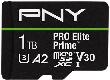 PNY - PRO Elite - microSDXC Flashgeheugenkaart - 1TB - tot 200MB/s - SD-adapter