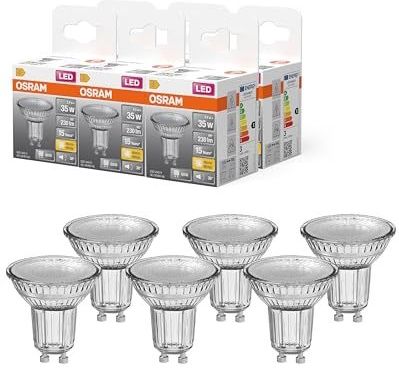 Osram - GU10 - LED Spot - Warm Wit - 6x 2.4W (35W)